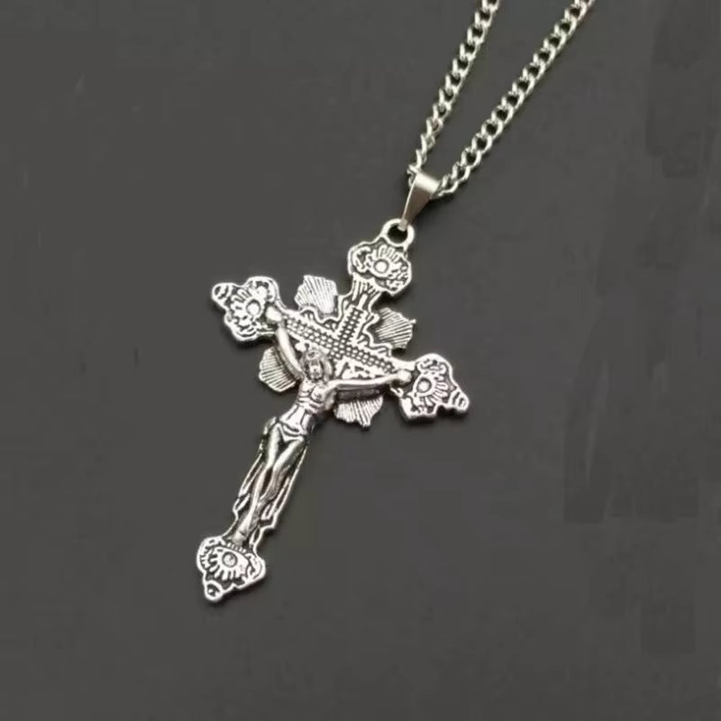 Razor Blade Pendant Necklace for Women Men Vintage Punk Goth Gothic Steampunk Accessories Grunge Rock Jewelry Y2K Aesthetic