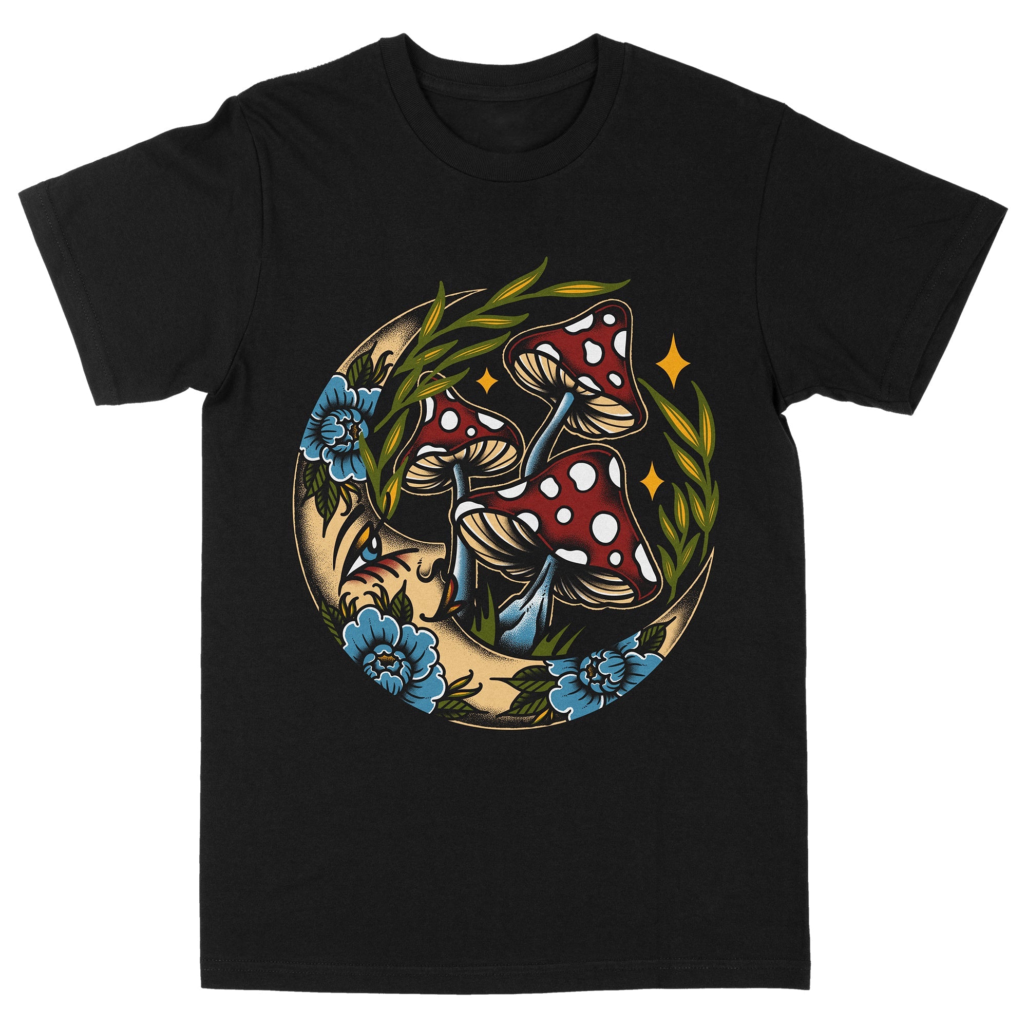 Amanita Moon Tattoo T-shirt